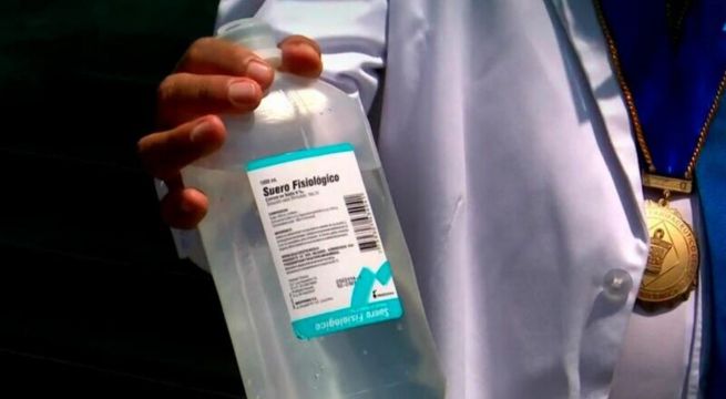 Cenares garantiza el abastecimiento de suero fisiológico en todo el país