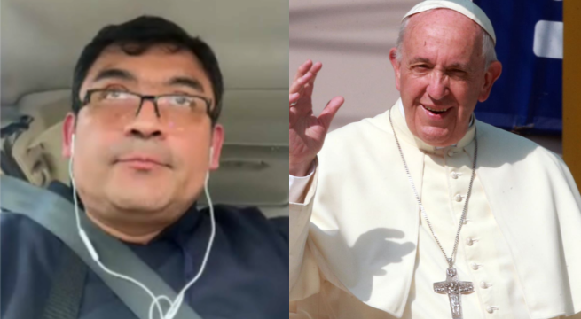 Doctor peruano que atendió al papa Francisco cuando vino al Perú: 