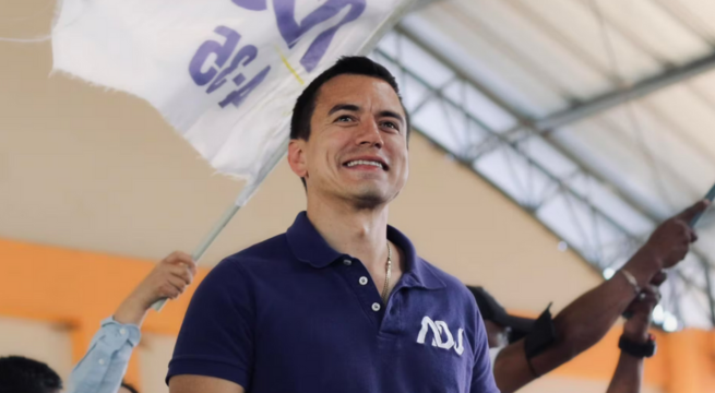 Daniel Noboa se convierte en presidente de Ecuador por segunda vez