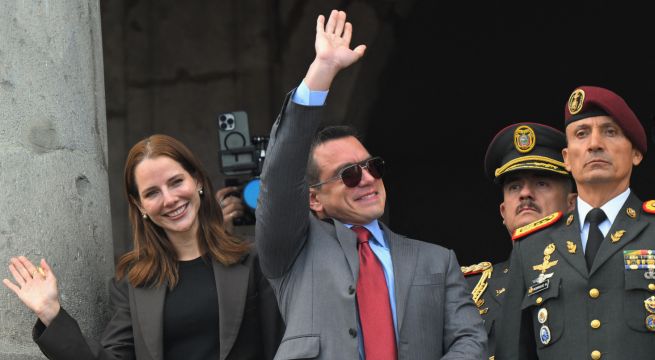 Daniel Noboa reelecto en Ecuador con 55,62% al cierre del conteo de votos