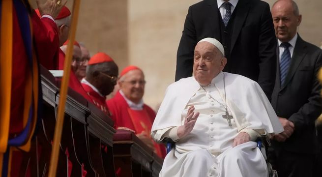 Así fue la última aparición del Papa Francisco | VIDEO