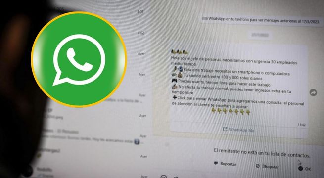 Ciberdelincuentes roban cuentas de WhatsApp con llamadas y mensajes