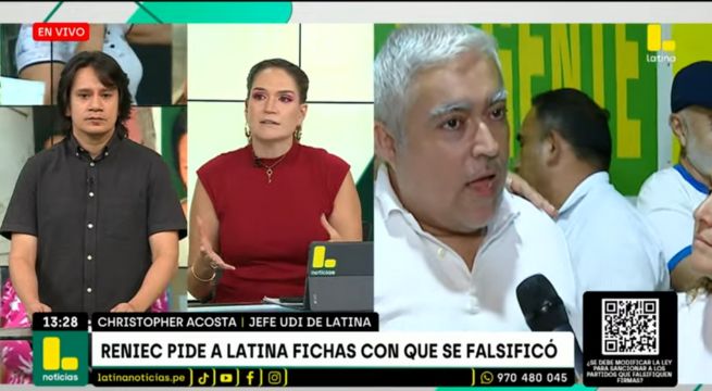 Reniec pide a Latina Noticias fichas con que se falsificaron 4039 firmas
