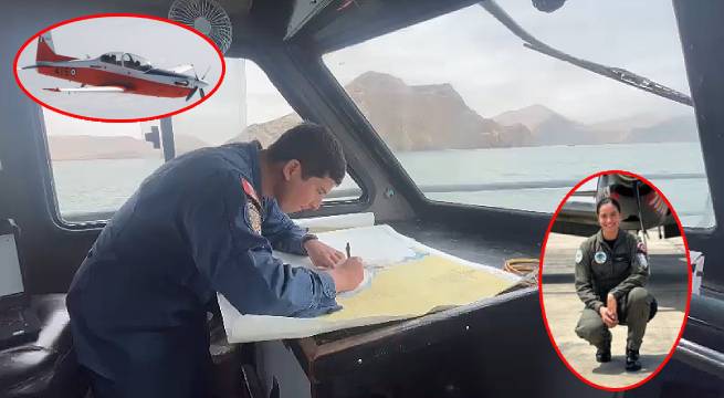 Continúa búsqueda de piloto desaparecida en el mar de Pisco: mira los detalles