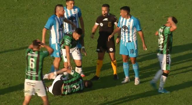 Futbolista sufrió brutal lesión en Argentina: imágenes dieron la vuelta al mundo