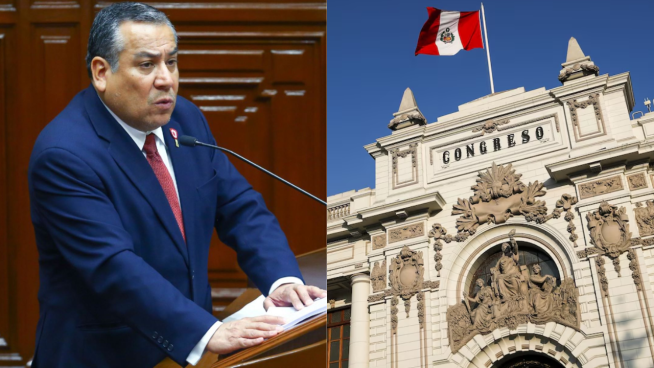 Gustavo Adrianzén: Congreso debatirá y votará este miércoles las cuatro mociones de censura en su contra