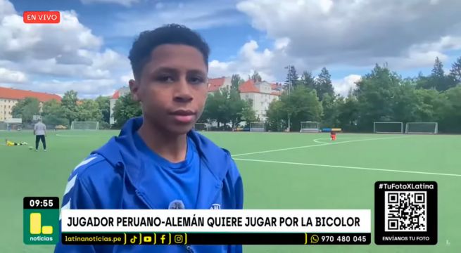 Anthony Bencomo: conoce al peruano-alemán que busca convertirse en futbolista profesional