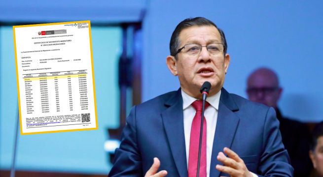 Presidente del Congreso viajó a Estados Unidos en medio del secuestro y asesinato de trabajadores en Pataz