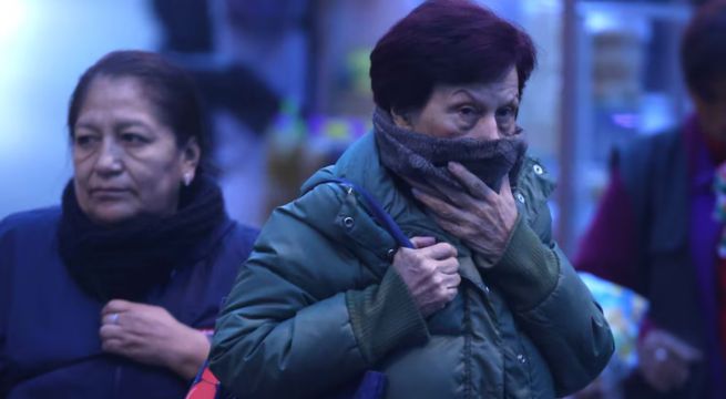 Senamhi advierte sobre mayor sensación de frío: estos distritos se verán más afectados
