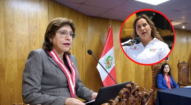 Dina Boluarte denunciará a la fiscal de la Nación por denuncias constitucionales en su contra