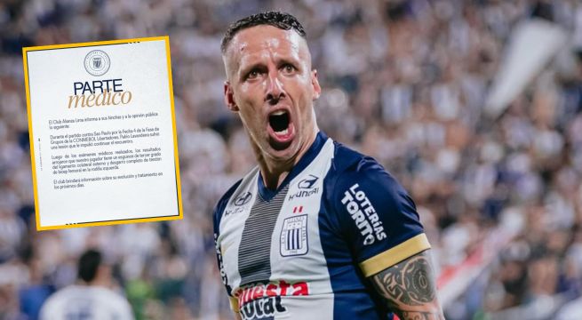Alianza Lima dio detalles de la lesión de Pablo Lavandeira: ¿se pierda la temporada?