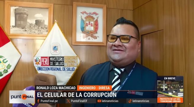 Detienen a funcionario de Diresa por presunto encubrimiento en caso de intoxicación escolar