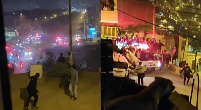 Difunden videos del enfrentamiento entre policías y barrista que dejó un muerto
