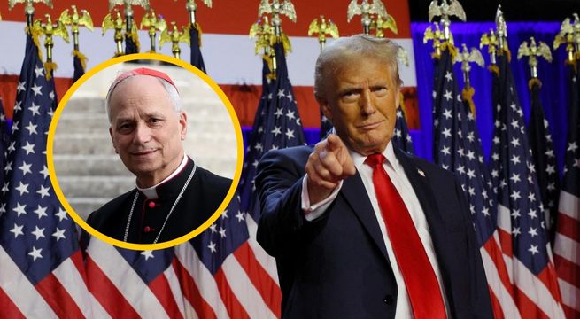 Trump felicita a Prevost tras ser elegido como nuevo papa