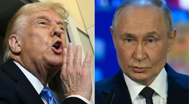 Donald Trump dice que Putin está “jugando con fuego”