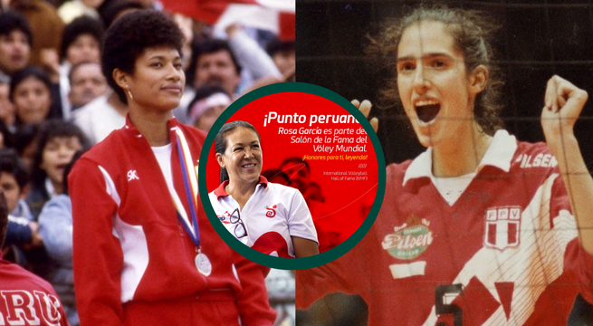 Rosa 'La China' García: ¿qué otras peruanas ya están en el Salón de la Fama del Vóley?