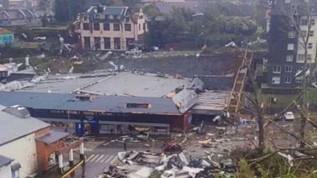 Tornado en Chile: 8 heridos y 150 casas dañadas en Puerto Varas