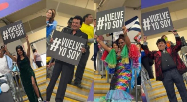 Vuelve “Yo Soy”: imitadores hacen el anuncio en la final de vóley