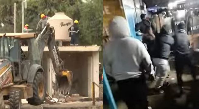 Violento desalojo en terminal pesquero de Chorrillos: tramo de la Costa Verde fue cerrado
