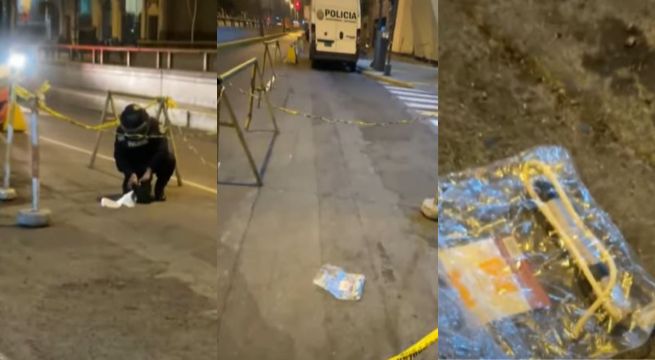 Explosivo en el frontis de la Dirincri genera alarma en Cercado de Lima