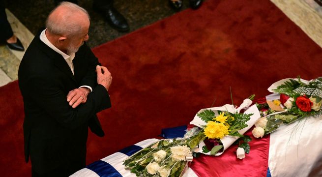 Lula y Boric encabezan multitudinario adiós a “Pepe” Mujica en Uruguay